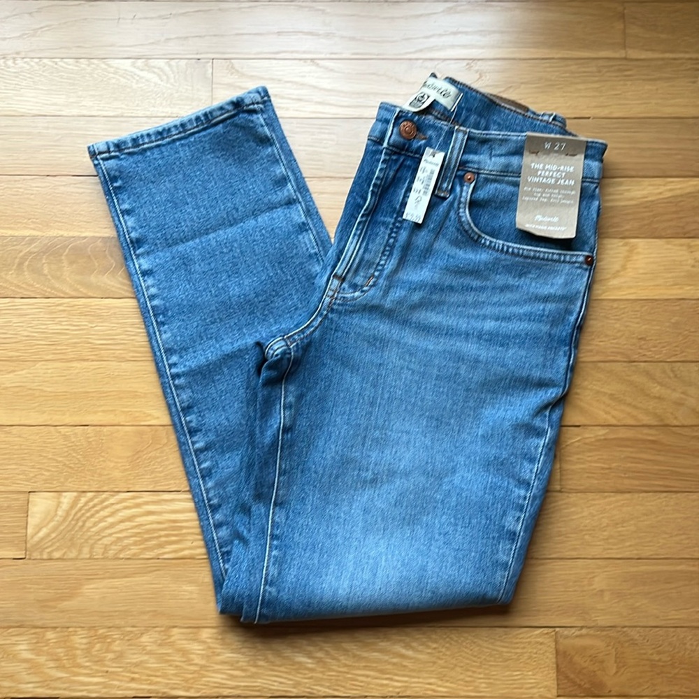 NWT Madewell Perfect Vintage jeans